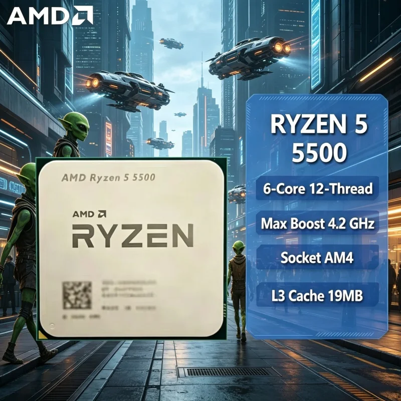 Amd Cpu Ryzen 5 - Preisgünstiger, übertaktbarer AMD Ryzen 5 5500