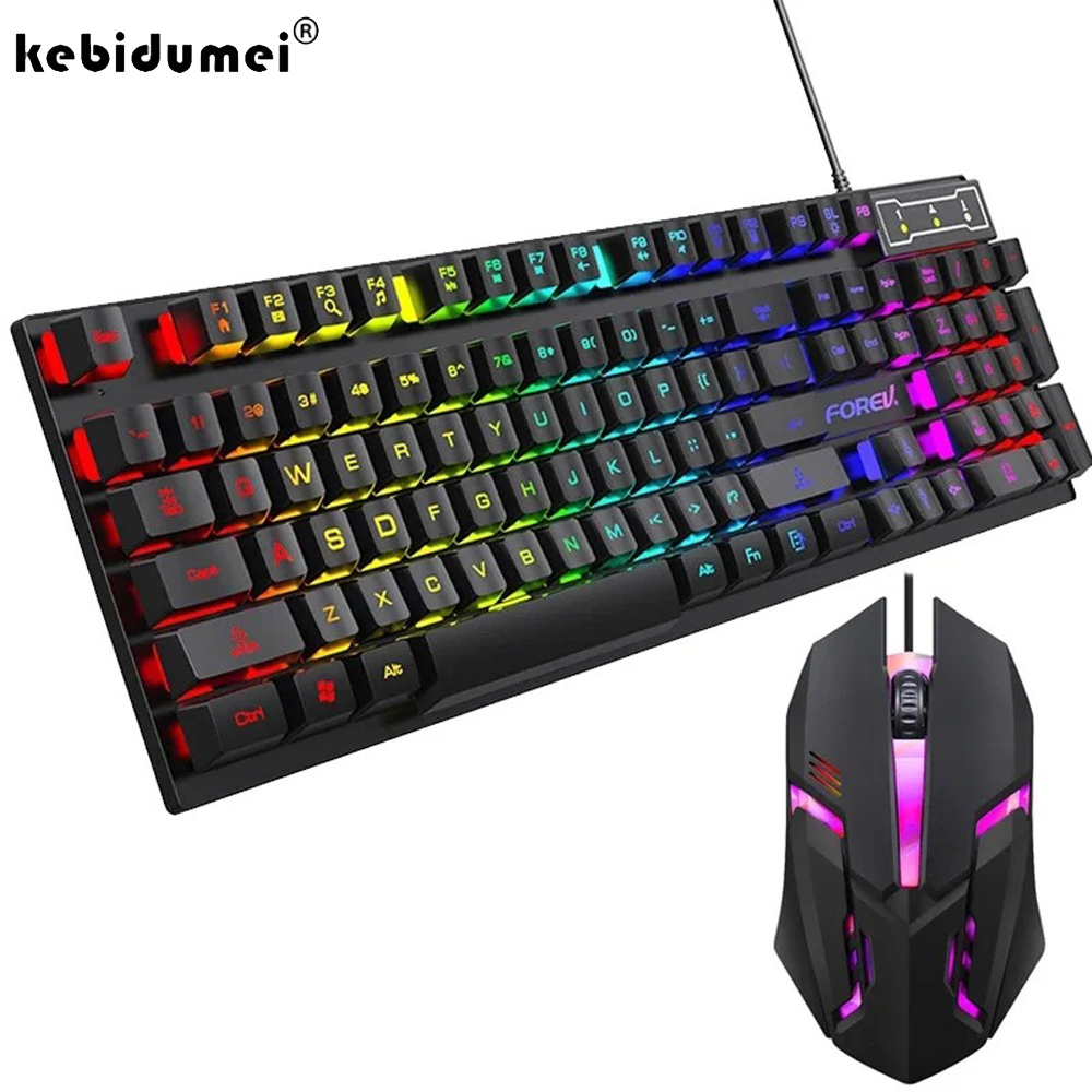 Gaming Keyboard And Mouse For Xbox - Kebidumei 104 Tasten, mechanische Tastatur mit