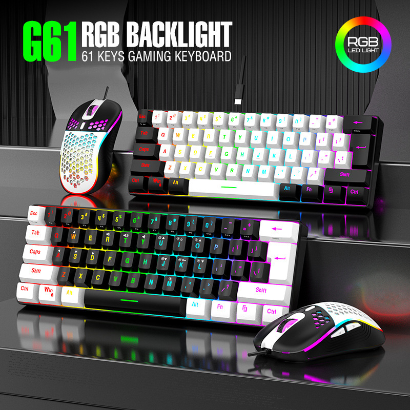 Gaming Keyboard And Mouse For Xbox - Tastatur- und Maus-Sets 60% RGB Gaming
