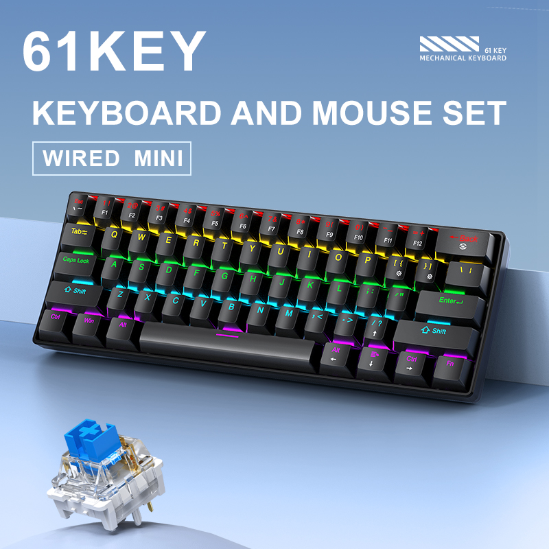 APAYADO K61 Mini-Mechanische T – Gaming Keyboard And Mouse For Xbox Bewertung und Preis