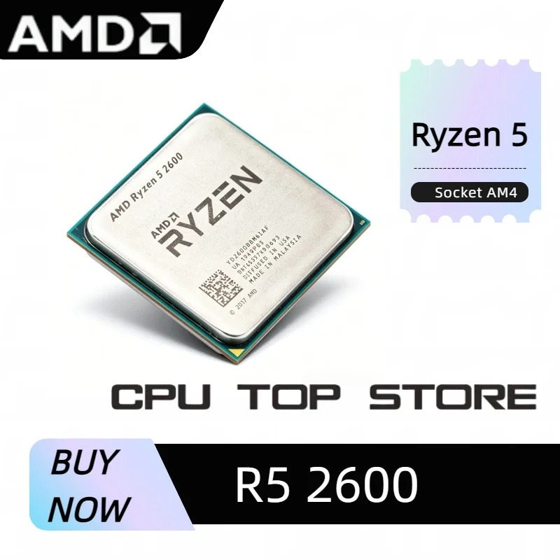 AMD Ryzen 5 R5 2600 3,4GHz 6-K – Amd Cpu Ryzen 5 Bewertung und Preis