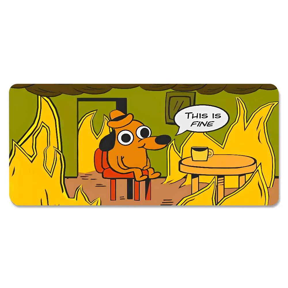This Is Fine Dog Dackel-Mauspa – Gaming Keyboard High Ground Bewertung und Preis