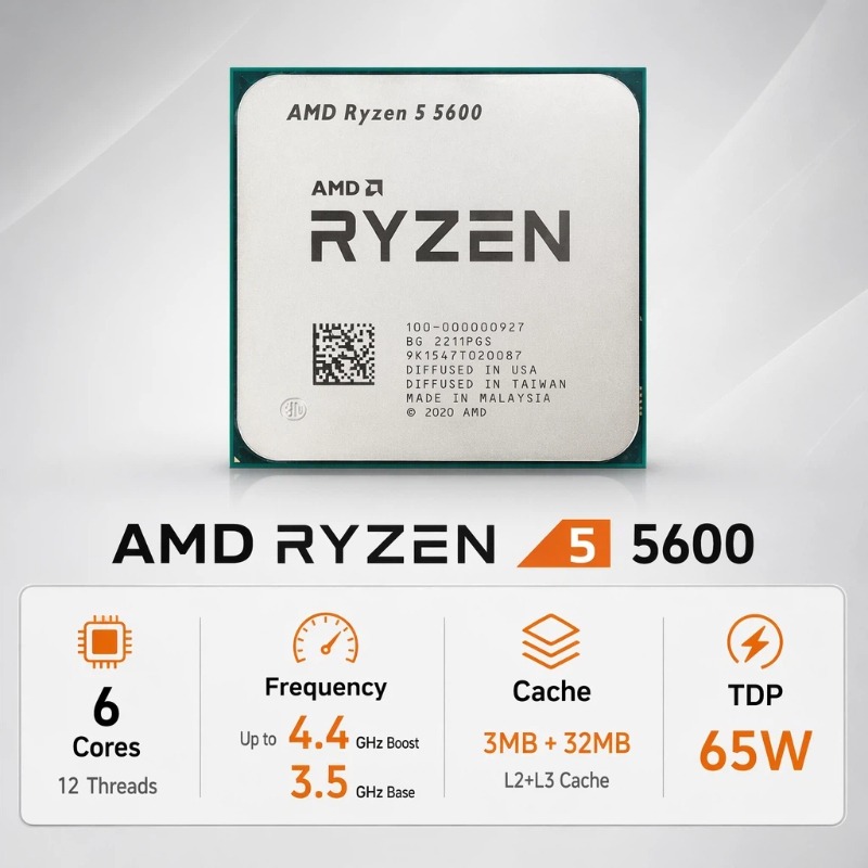 AMD Ryzen 5 5600 Hochleistungs – Amd Cpu Ryzen 5 Bewertung und Preis