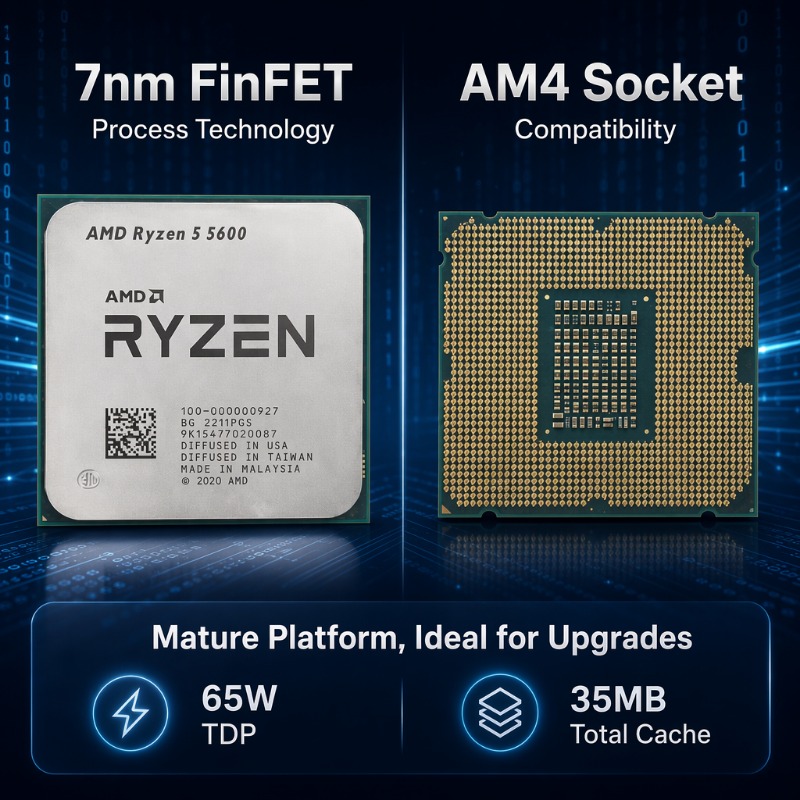 AMD Ryzen 5 5600 Hochleistungs – Amd Cpu Ryzen 5 Bewertung und Preis