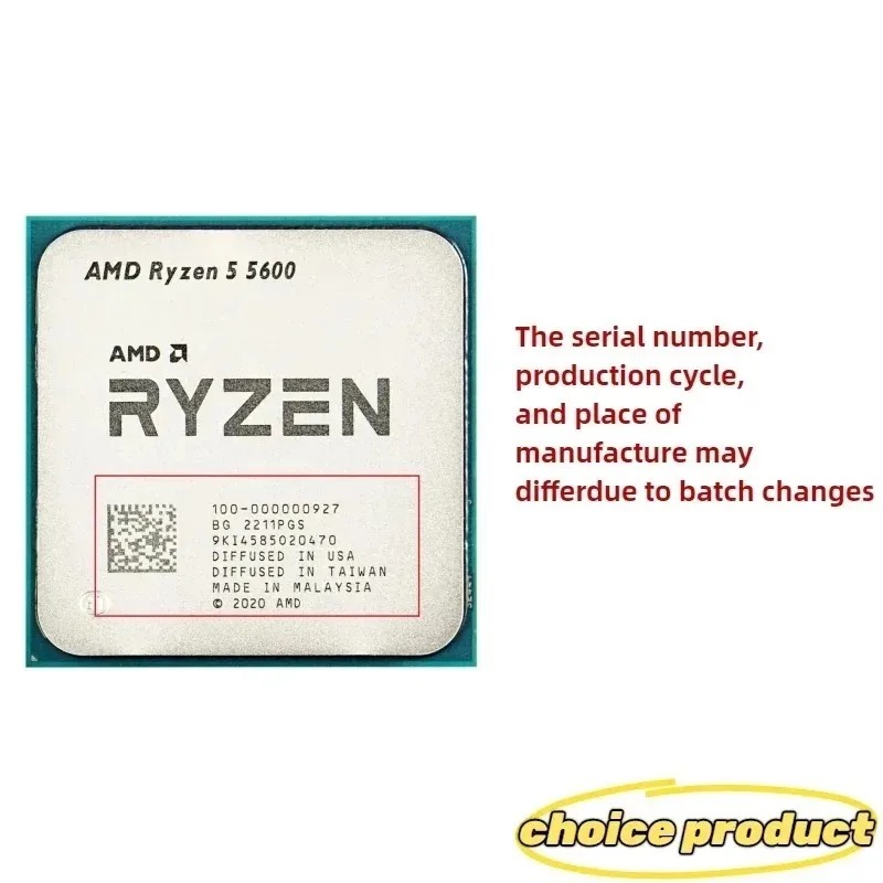 AMD Ryzen 5 5600 100% brandneu – Amd Cpu Ryzen 5 Bewertung und Preis