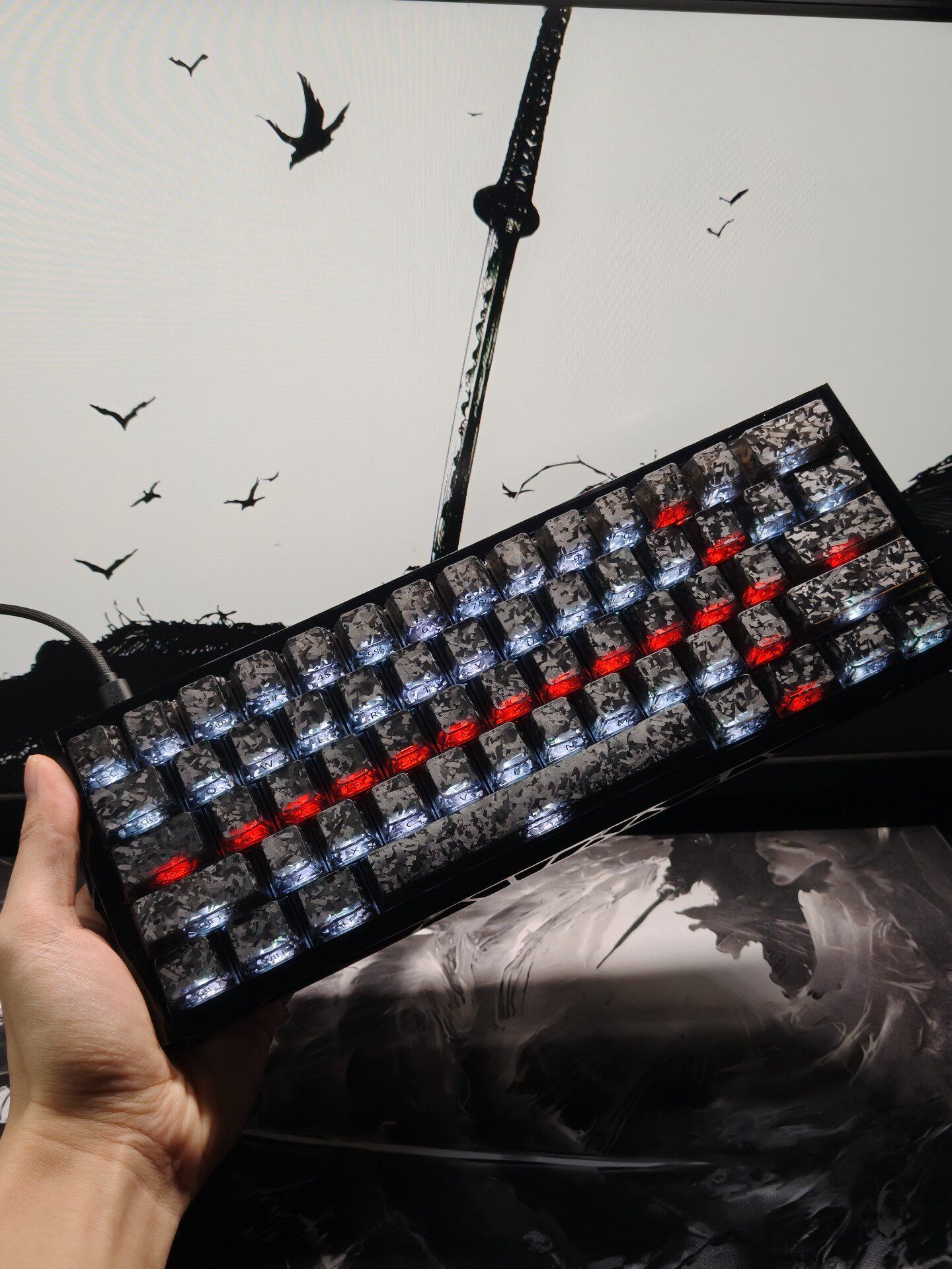 Benutzerdefinierte 60% Layout  – Gaming Keyboard No Number Pad Bewertung und Preis